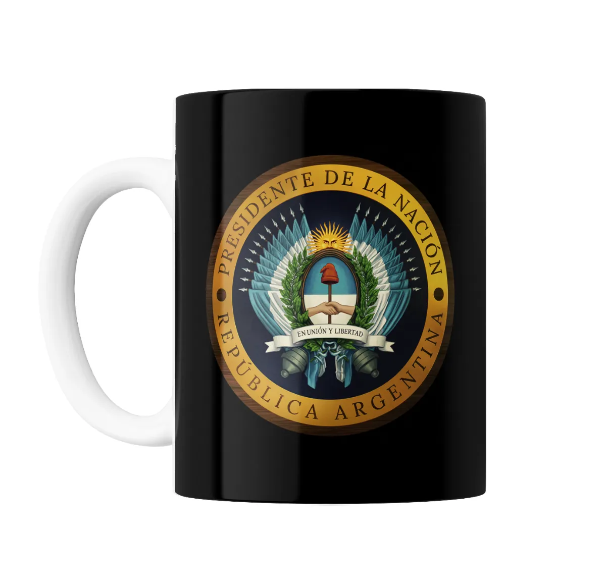 Taza de Cerámica Presidente de la Nación República Argentina - vista 2