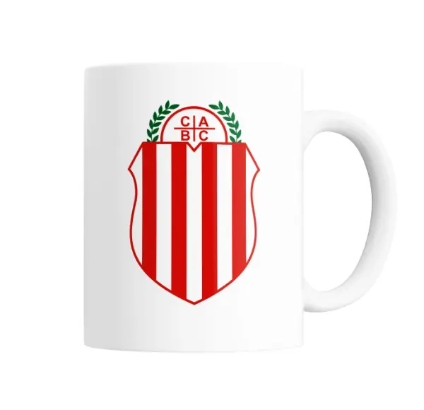 Taza de Cerámica Barracas Central Escudo Rayado