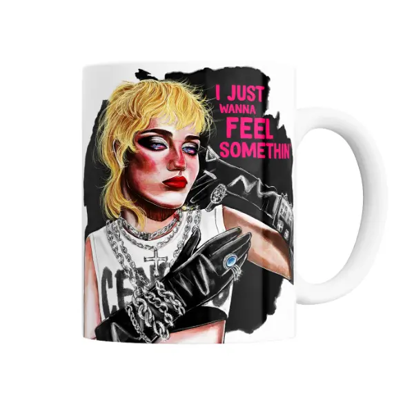 Taza de Cerámica Miley Cyrus I Just Wanna Feel Somethin'