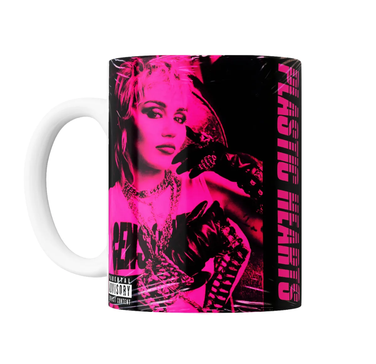 Taza de Cerámica Miley Cyrus Plastic Hearts - vista 2
