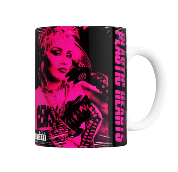 Taza de Cerámica Miley Cyrus Plastic Hearts