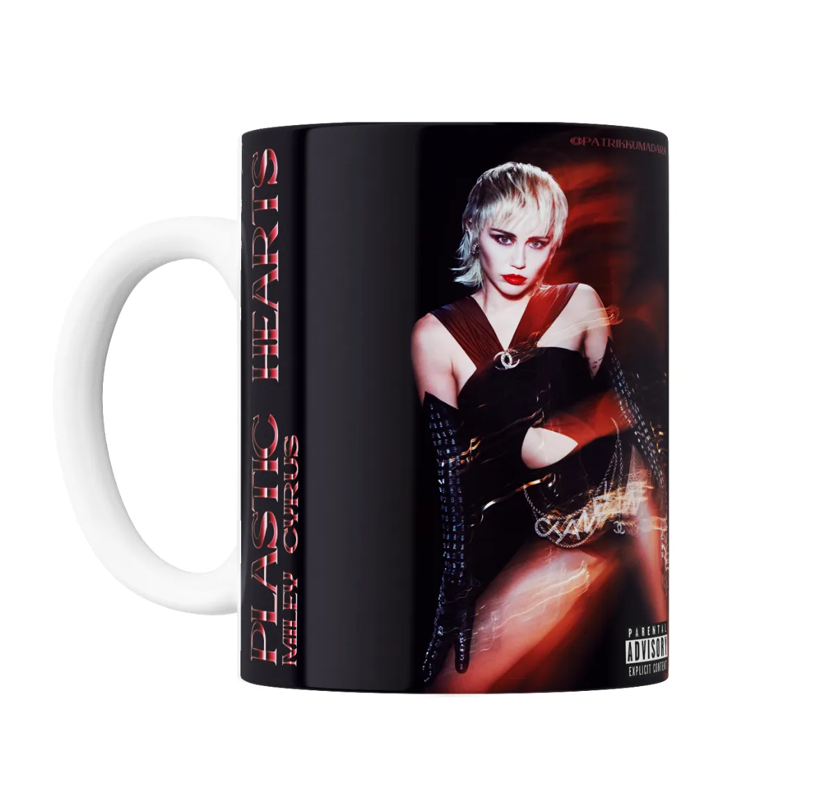 Taza de Cerámica Miley Cyrus Plastic Hearts - vista 2