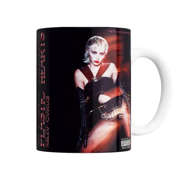 Taza de Cerámica Miley Cyrus Plastic Hearts