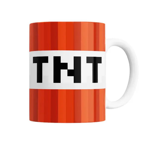 Taza de Cerámica Minecraft TNT