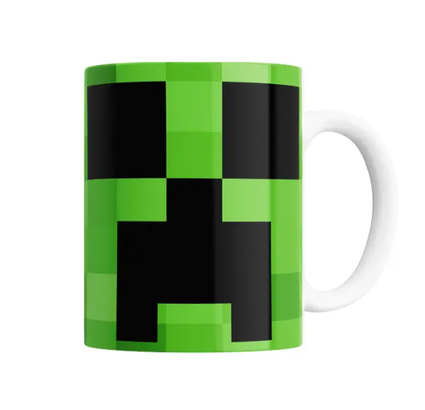 Taza de Cerámica Minecraft Creeper