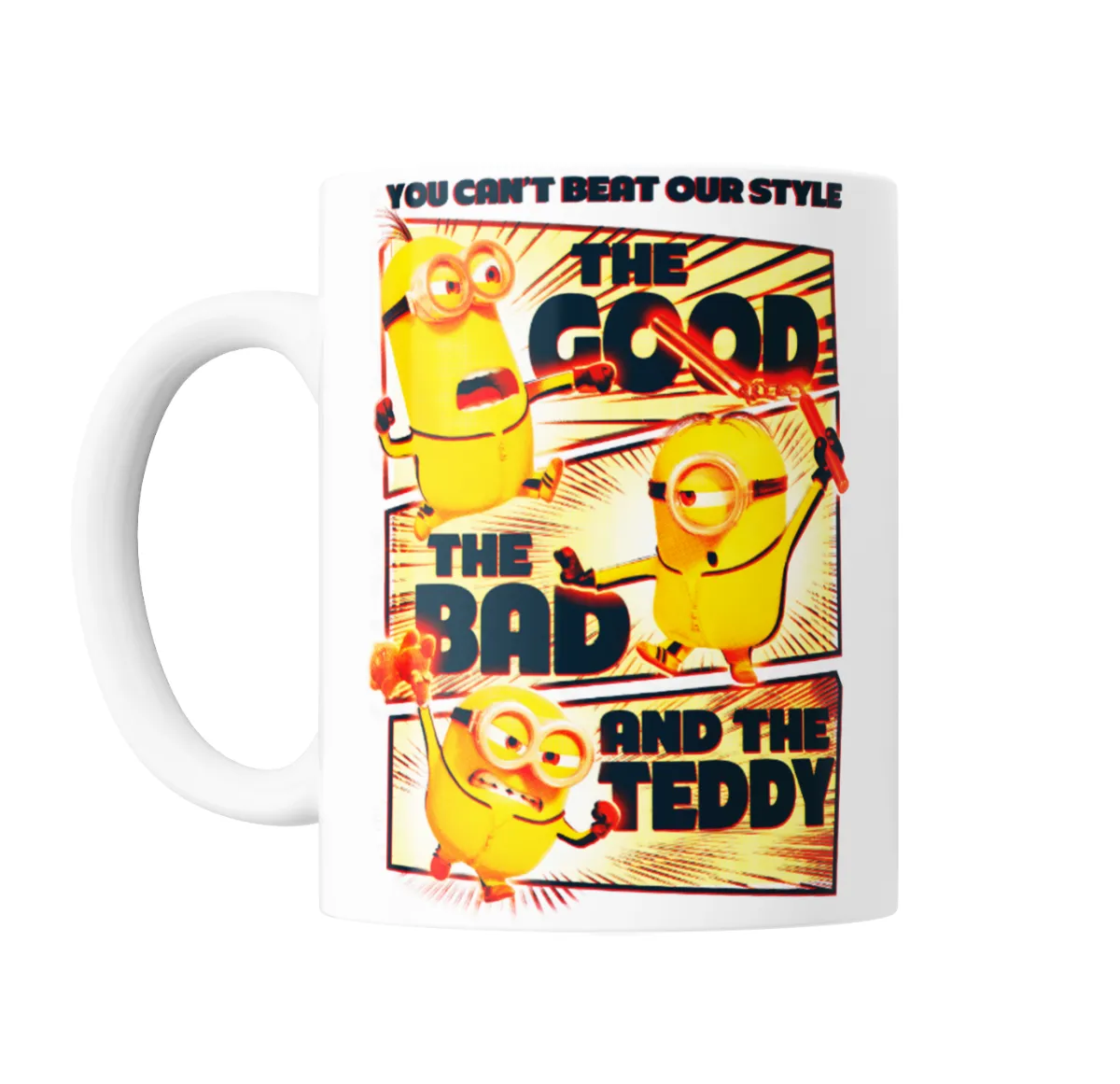 Taza de Cerámica Minions The Good The Bad and The Teddy - vista 2