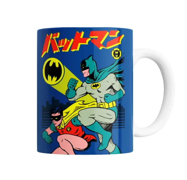 Taza de Cerámica Batman y Robin Japón
