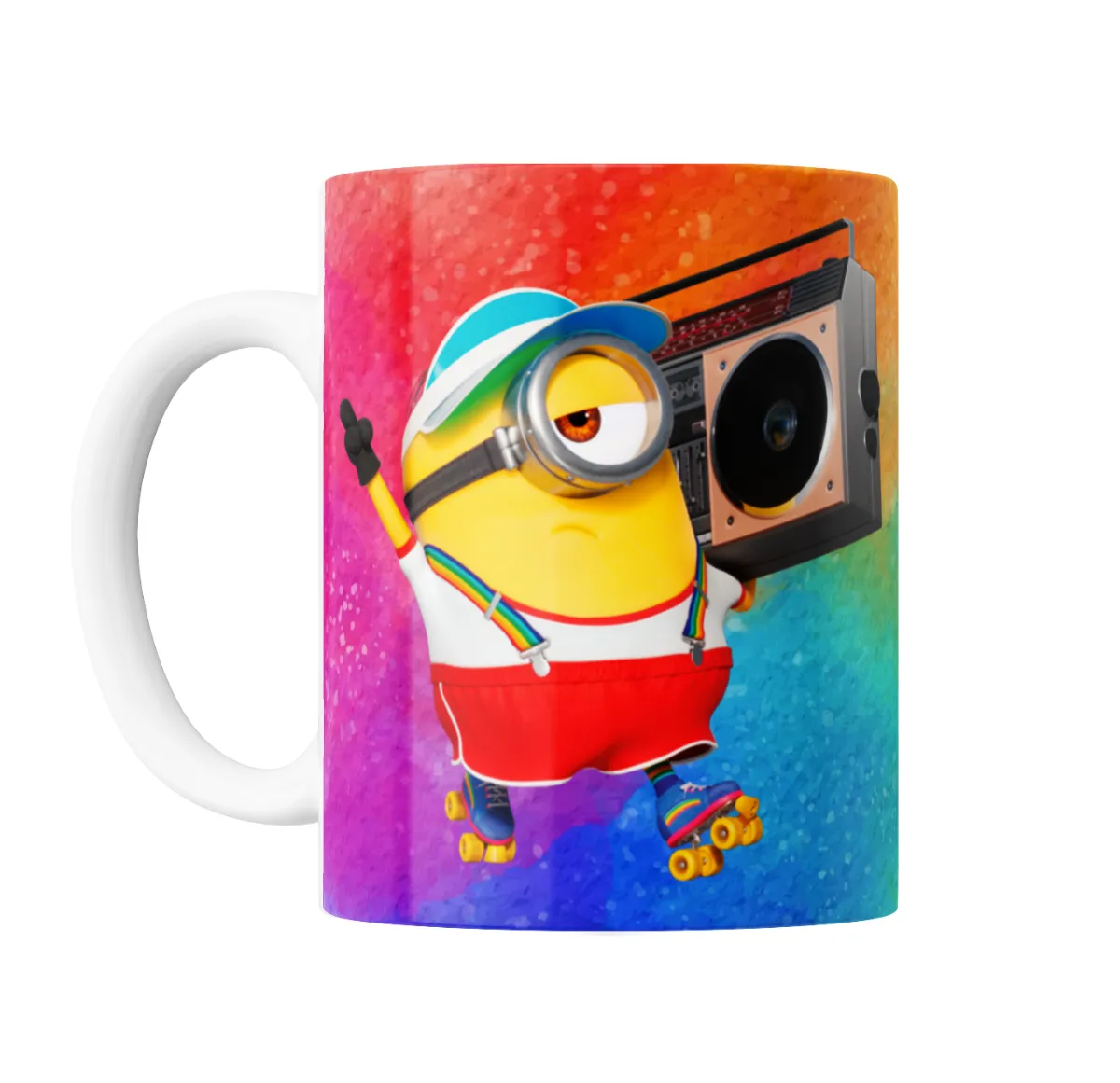 Taza de Cerámica Minions Stuart con Parlante Rollers - vista 2