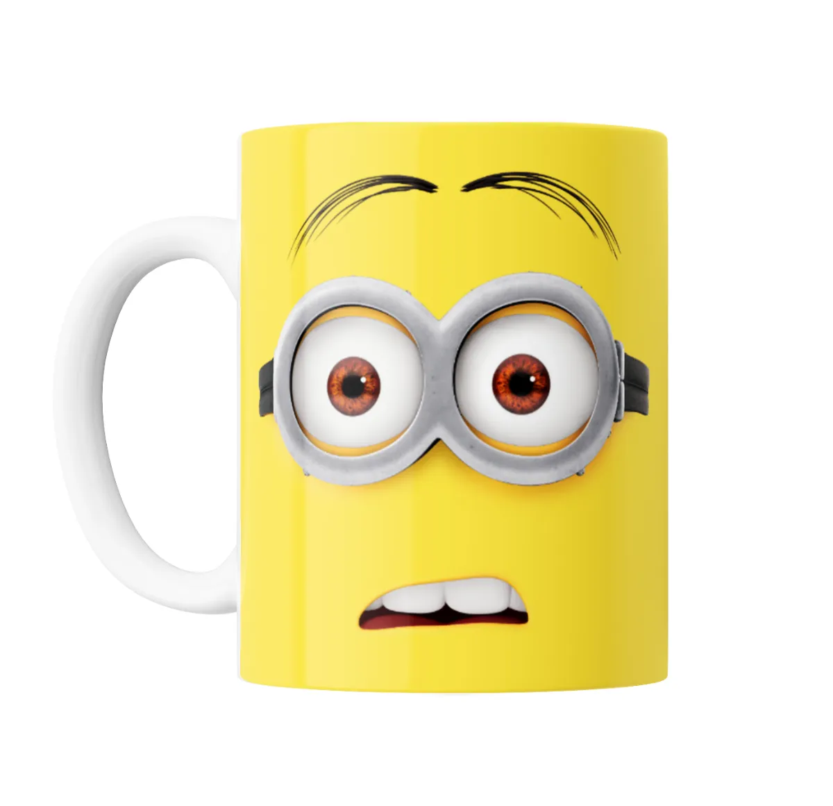 Taza de Cerámica Minions Dave con anteojos y cara de sorpresa - vista 2