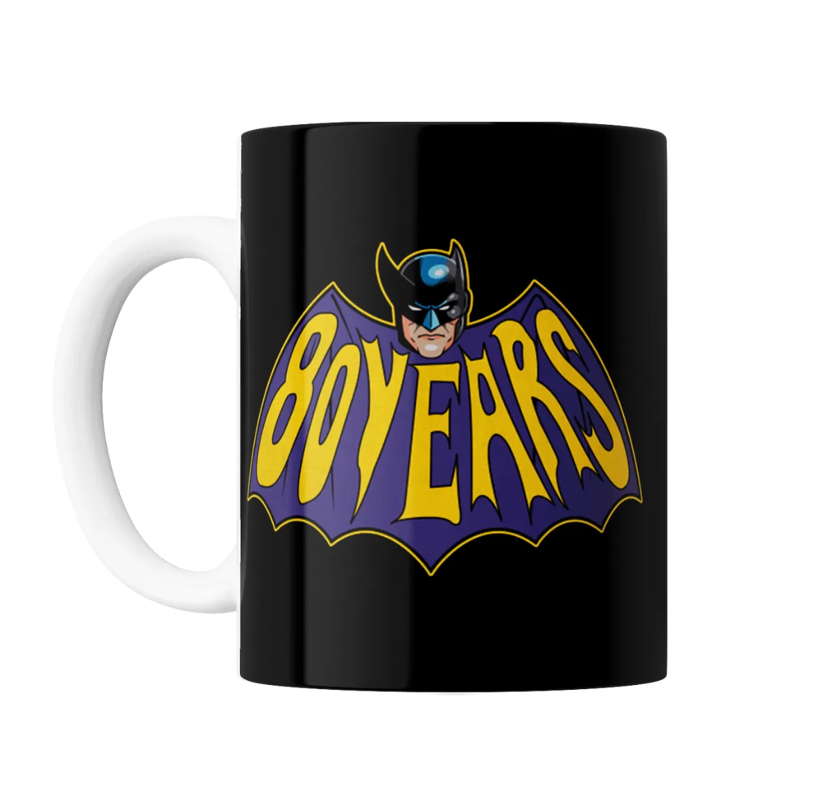 Taza de Cerámica Batman 80 Years Logo Clásico - vista 2