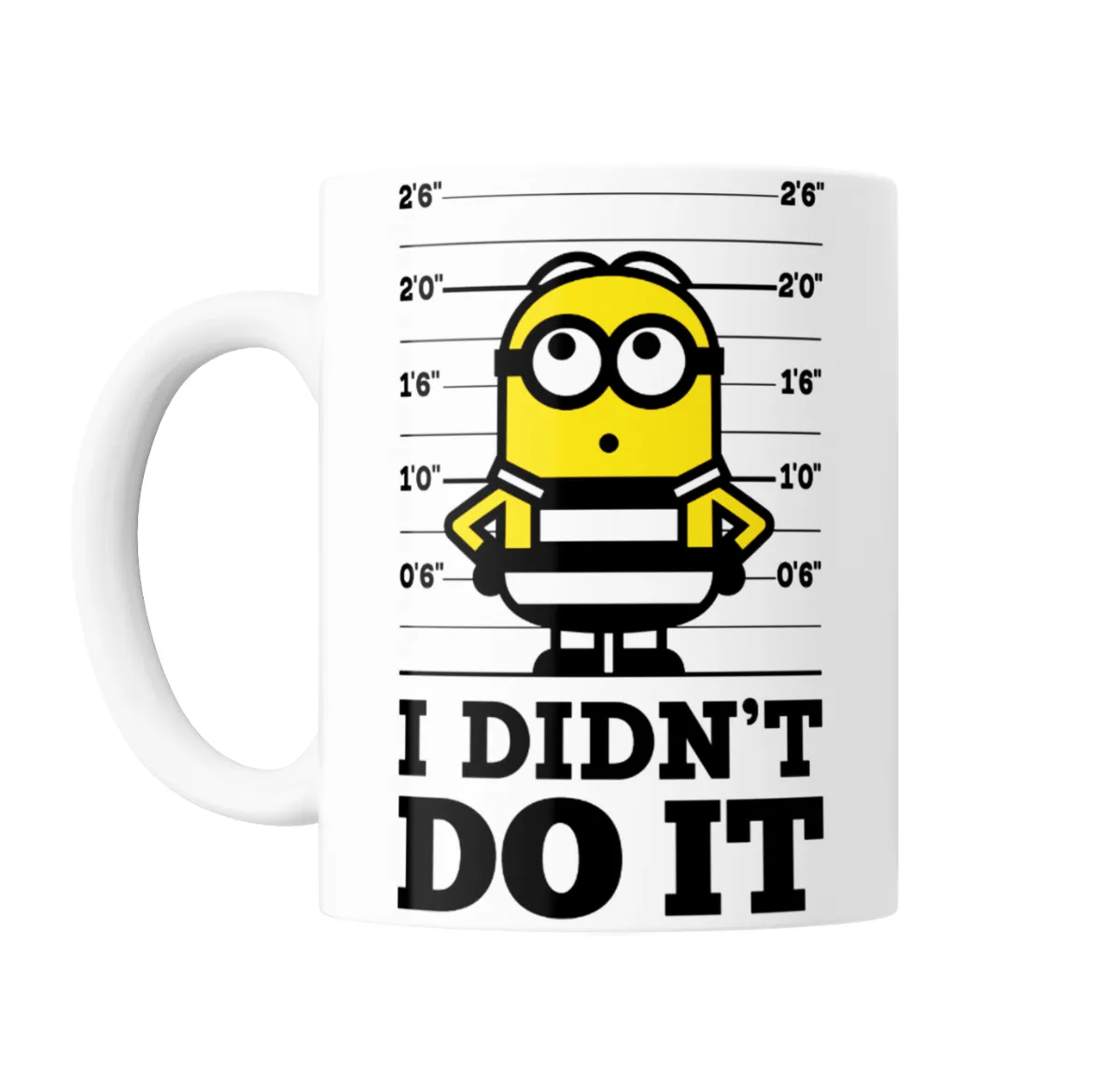 Taza de Cerámica Minions Mugshot I Didn't Do It - vista 2