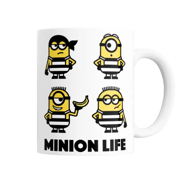 Taza de Cerámica Minions Minion Life