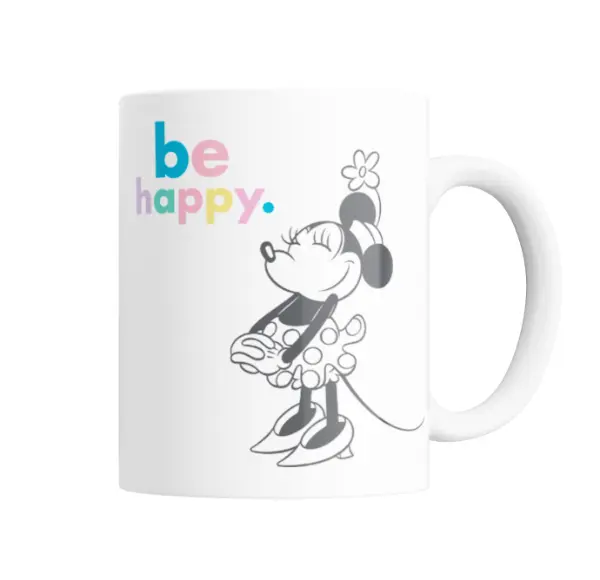 Taza de Cerámica Minnie Mouse Be Happy