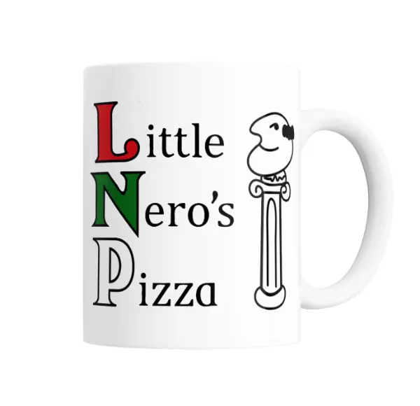 Taza de Cerámica Mi Pobre Angelito Little Nero's Pizza