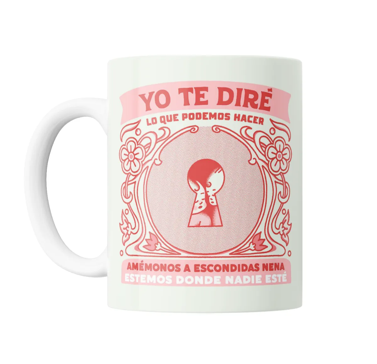 Taza de Cerámica Miranda Amémonos a Escondidas Nena - vista 2