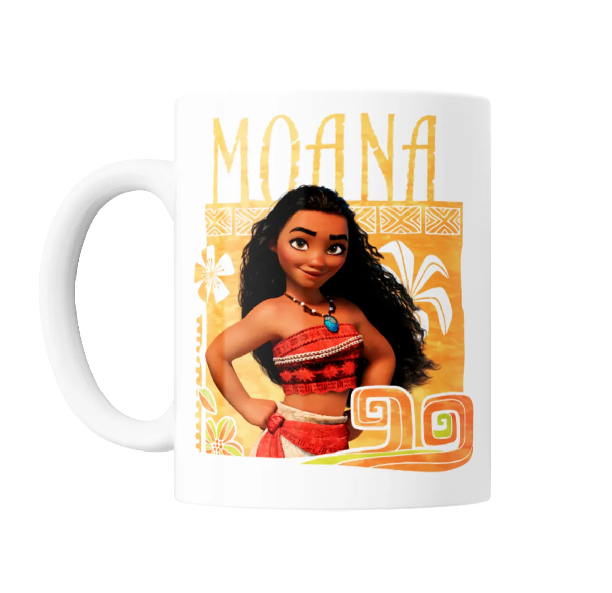 Taza de Cerámica Moana Disney Diseño Dorado - vista 2