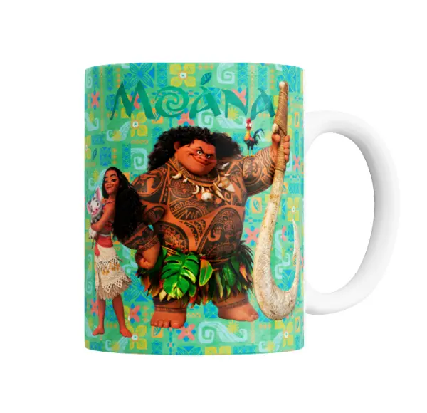 Taza de Cerámica Moana Maui y Pua