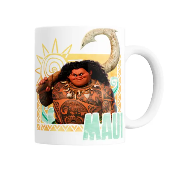 Taza de Cerámica Moana Maui con Anzuelo