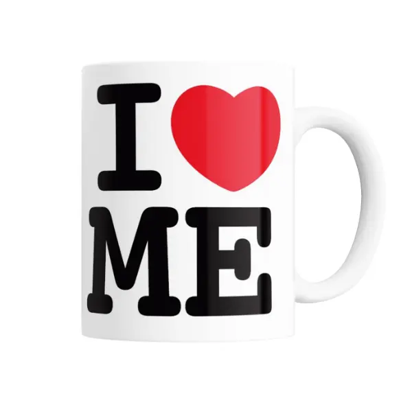 Taza de Cerámica Modern Family I Love Me Corazón
