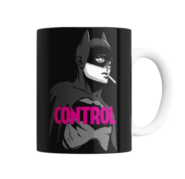 Taza de Cerámica Batman Control Cigarrillo