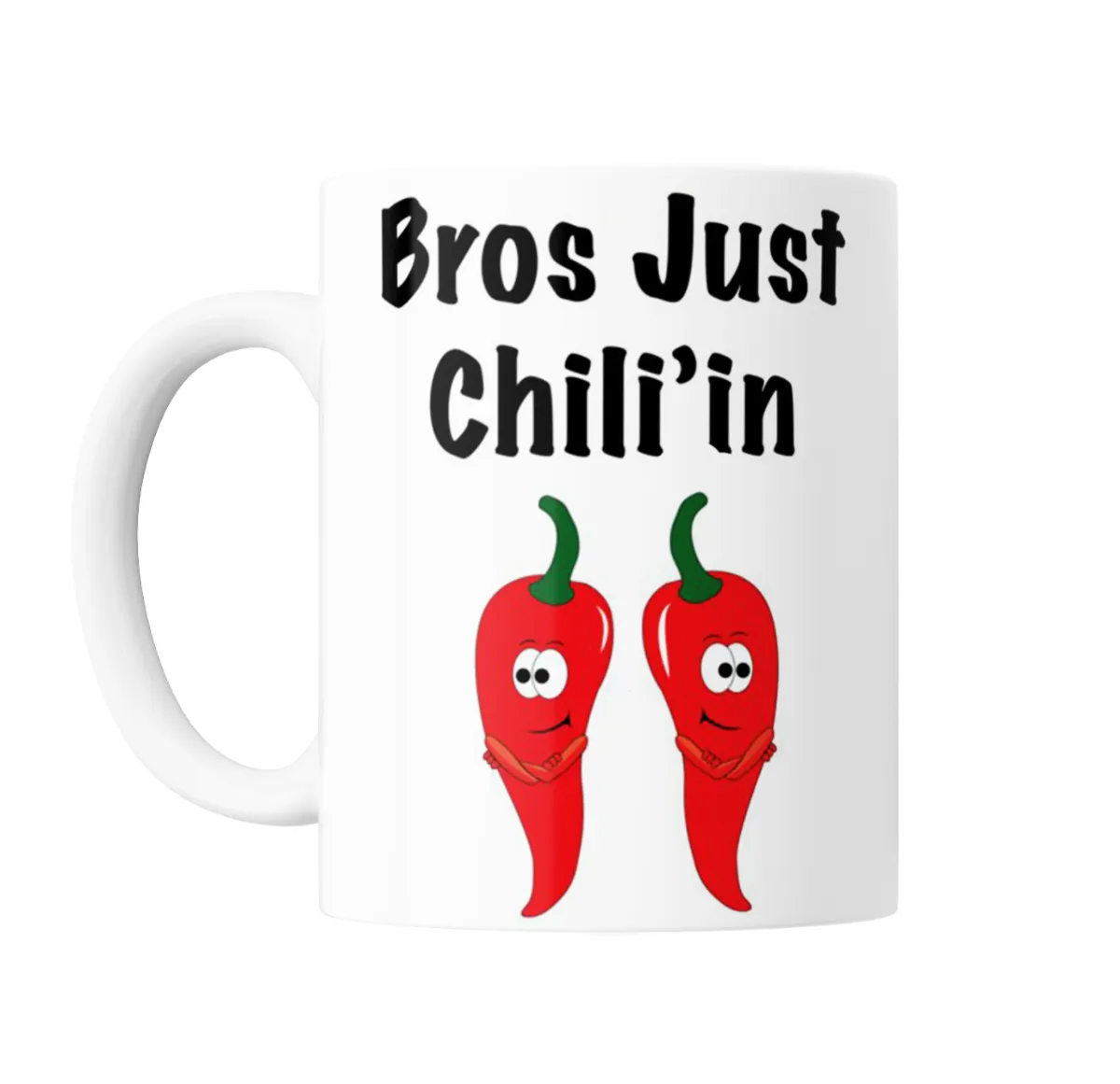 Taza de Cerámica Bros Just Chili'in Pimientos - vista 2