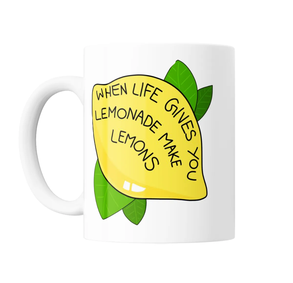 Taza de Cerámica Modern Family When Life Gives You Lemonade Make Lemons - vista 2