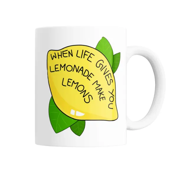 Taza de Cerámica Modern Family When Life Gives You Lemonade Make Lemons