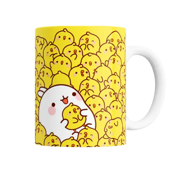 Taza de Cerámica Molang Piu Piu