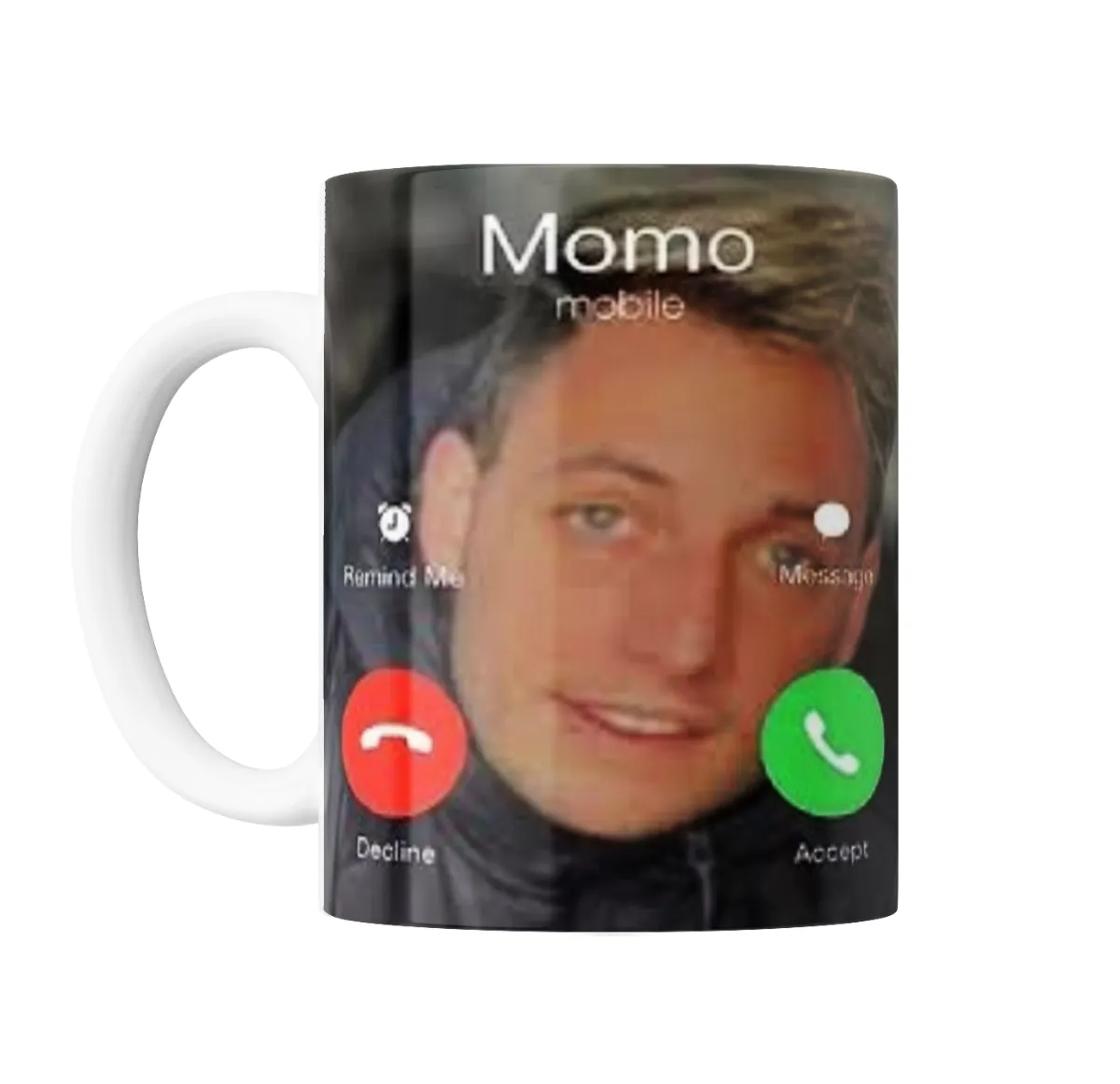 Taza de Cerámica Momo Llamada Entrante - vista 2