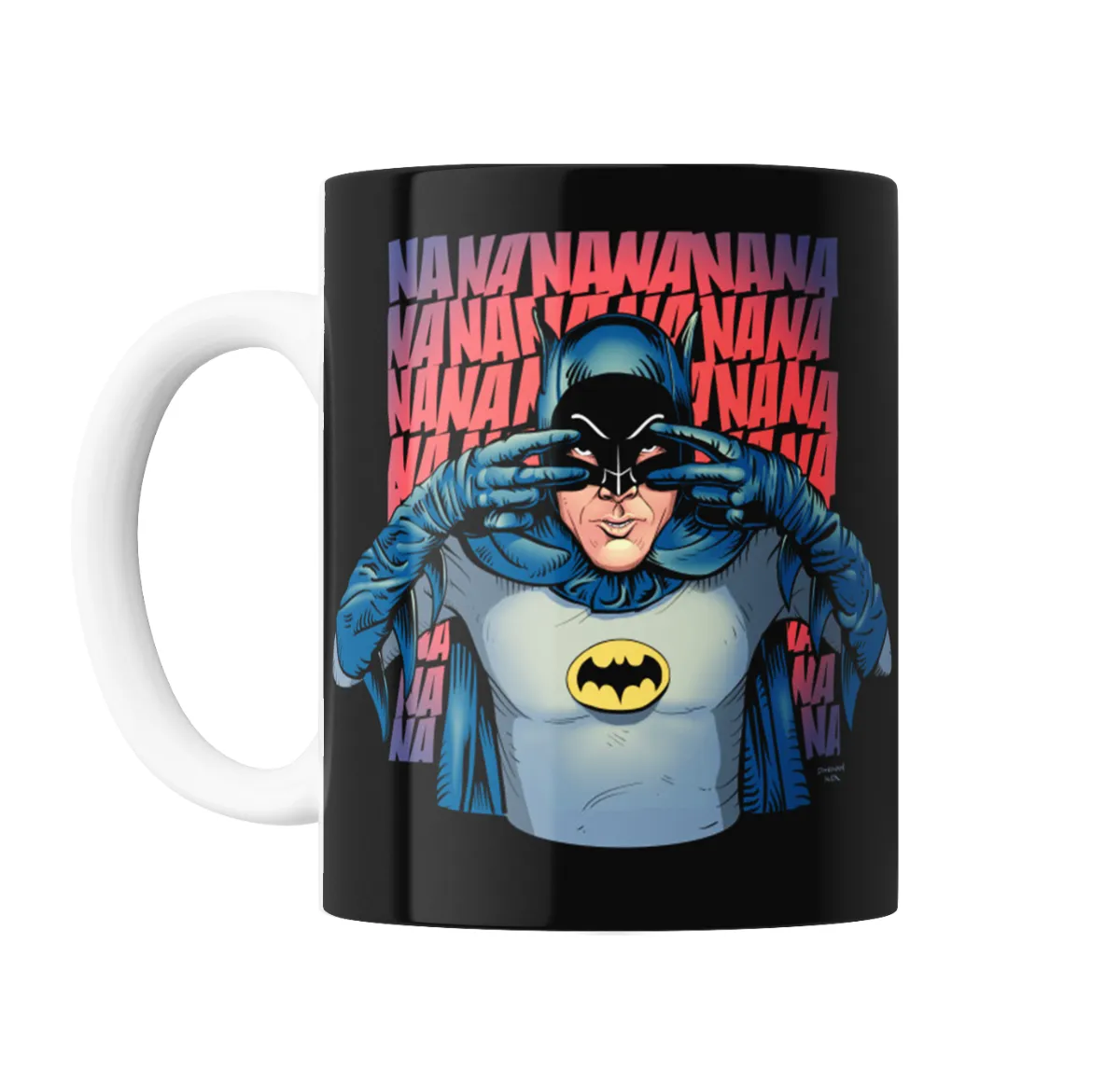 Taza de Cerámica Batman Na Na Na Adam West - vista 2