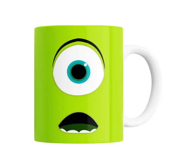 Taza de Cerámica Monsters Inc Mike Wazowski