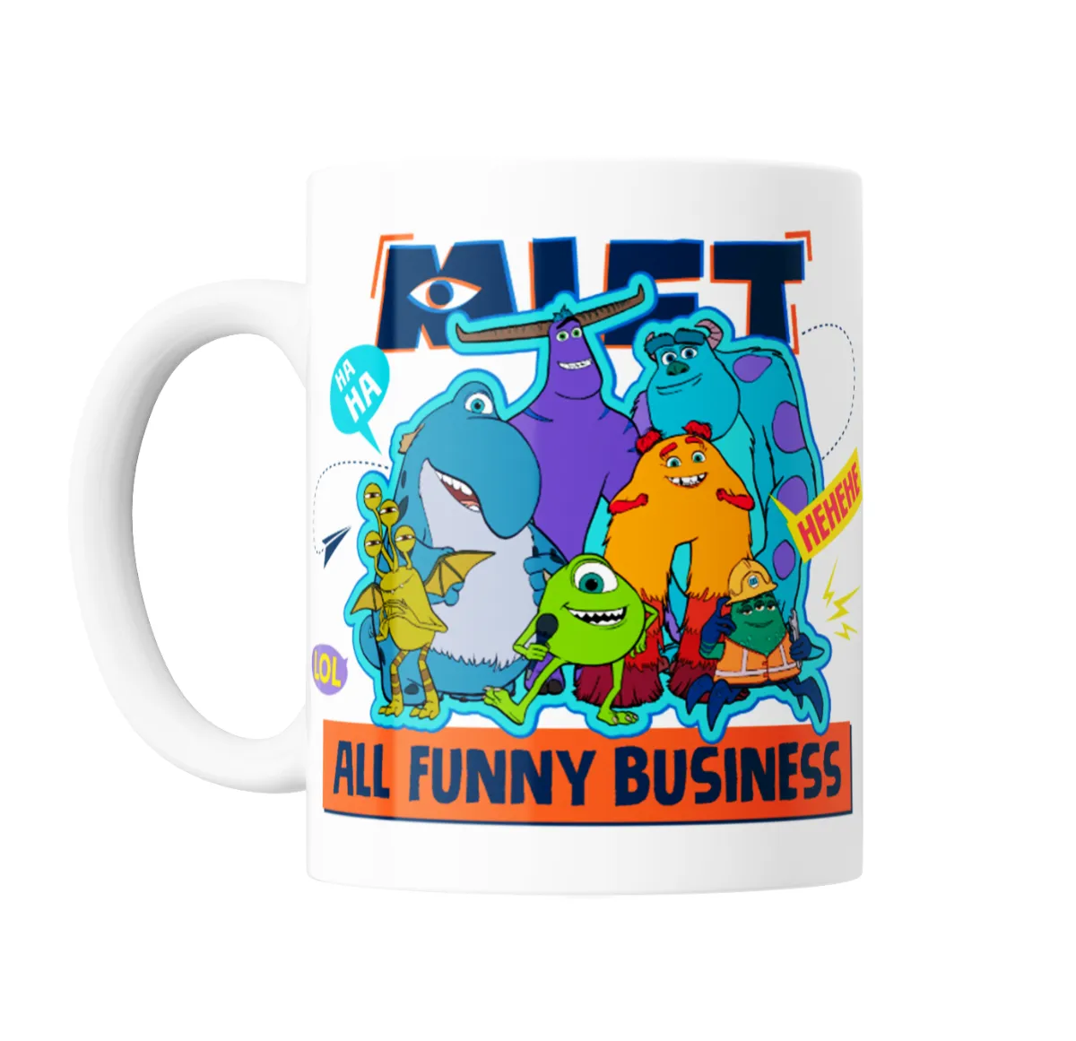 Taza de Cerámica Monsters at Work All Funny Business - vista 2