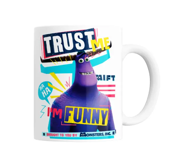 Taza de Cerámica Monsters at Work Trust Me I'm Funny