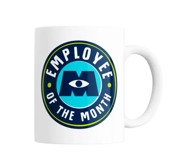 Taza de Cerámica Monsters at Work Employee of the Month
