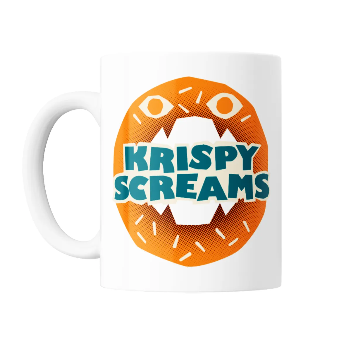 Taza de Cerámica Monsters at Work Krispy Screams - vista 2