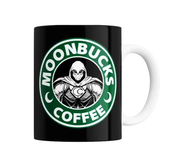 Taza de Cerámica Moon Knight Moonbucks Coffee