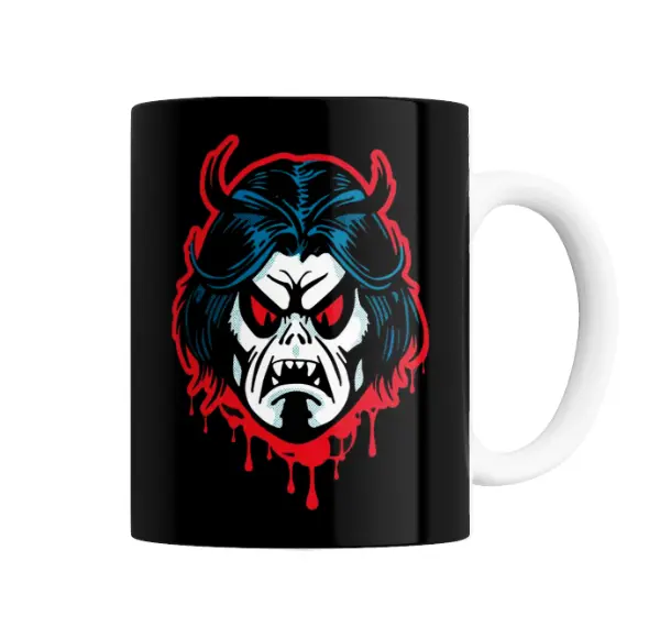 Taza de Cerámica Morbius Cara Vampírica