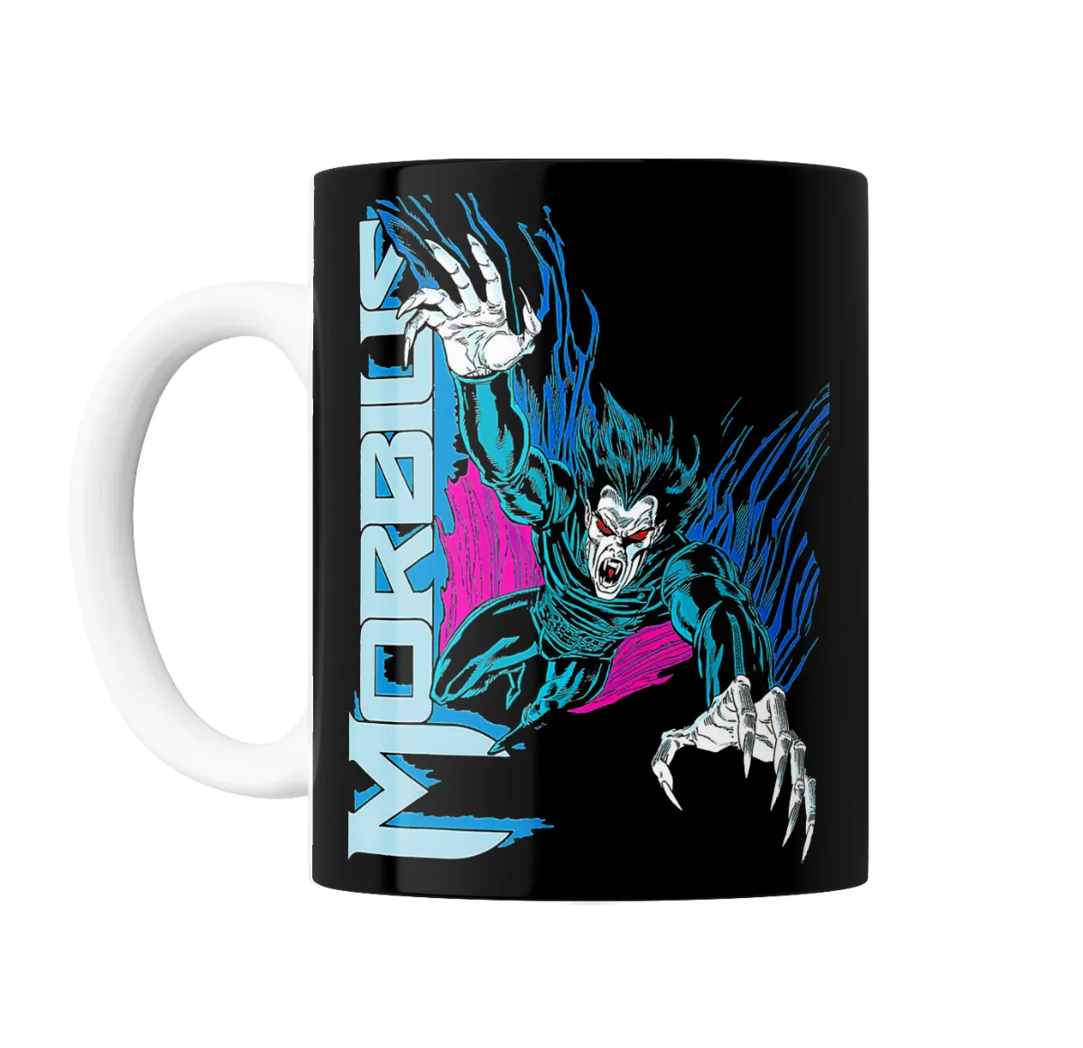 Taza de Cerámica Morbius Marvel Vampiro Logo - vista 2