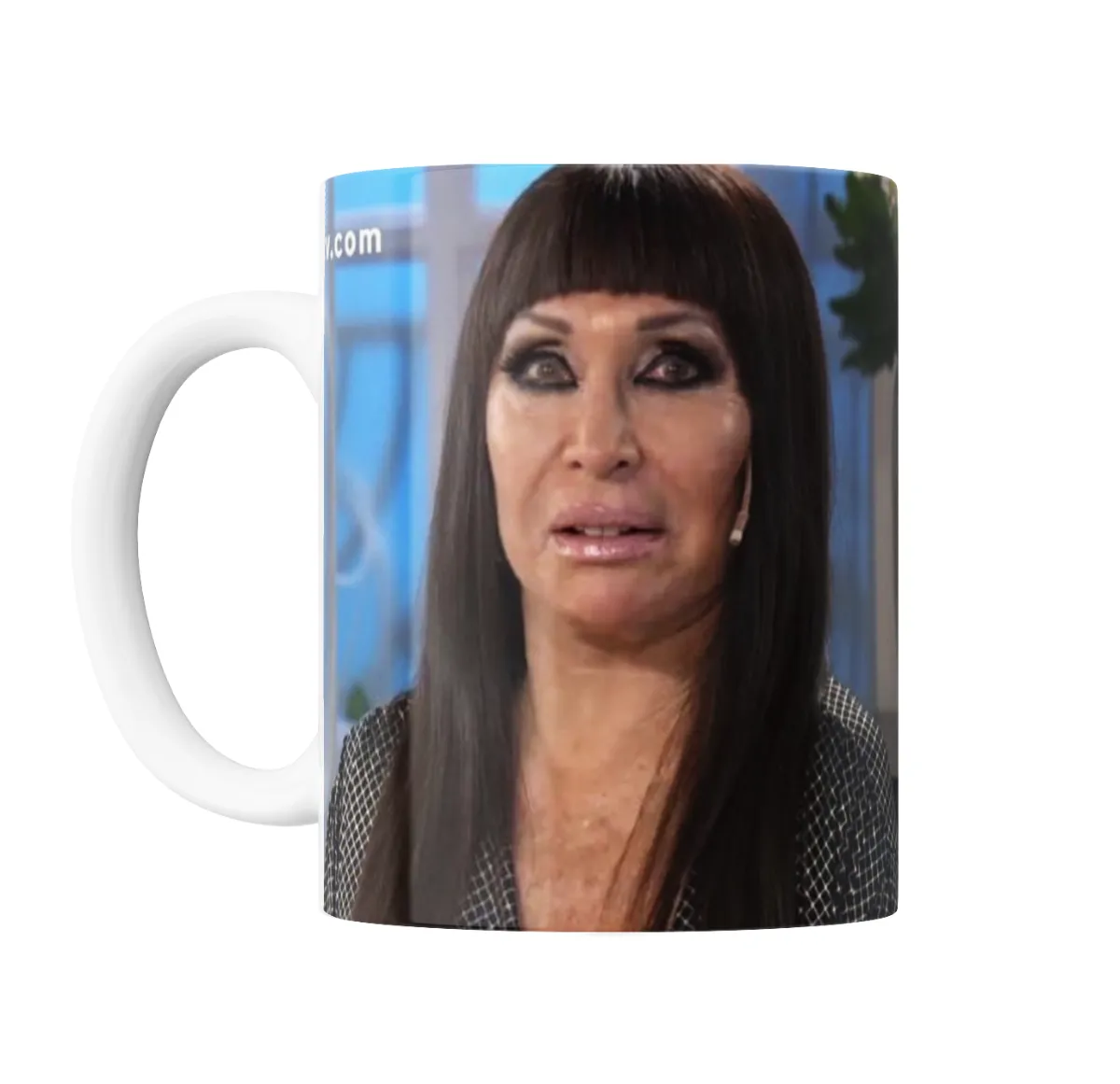 Taza de Cerámica Moria Casán Mirada Meme - vista 2
