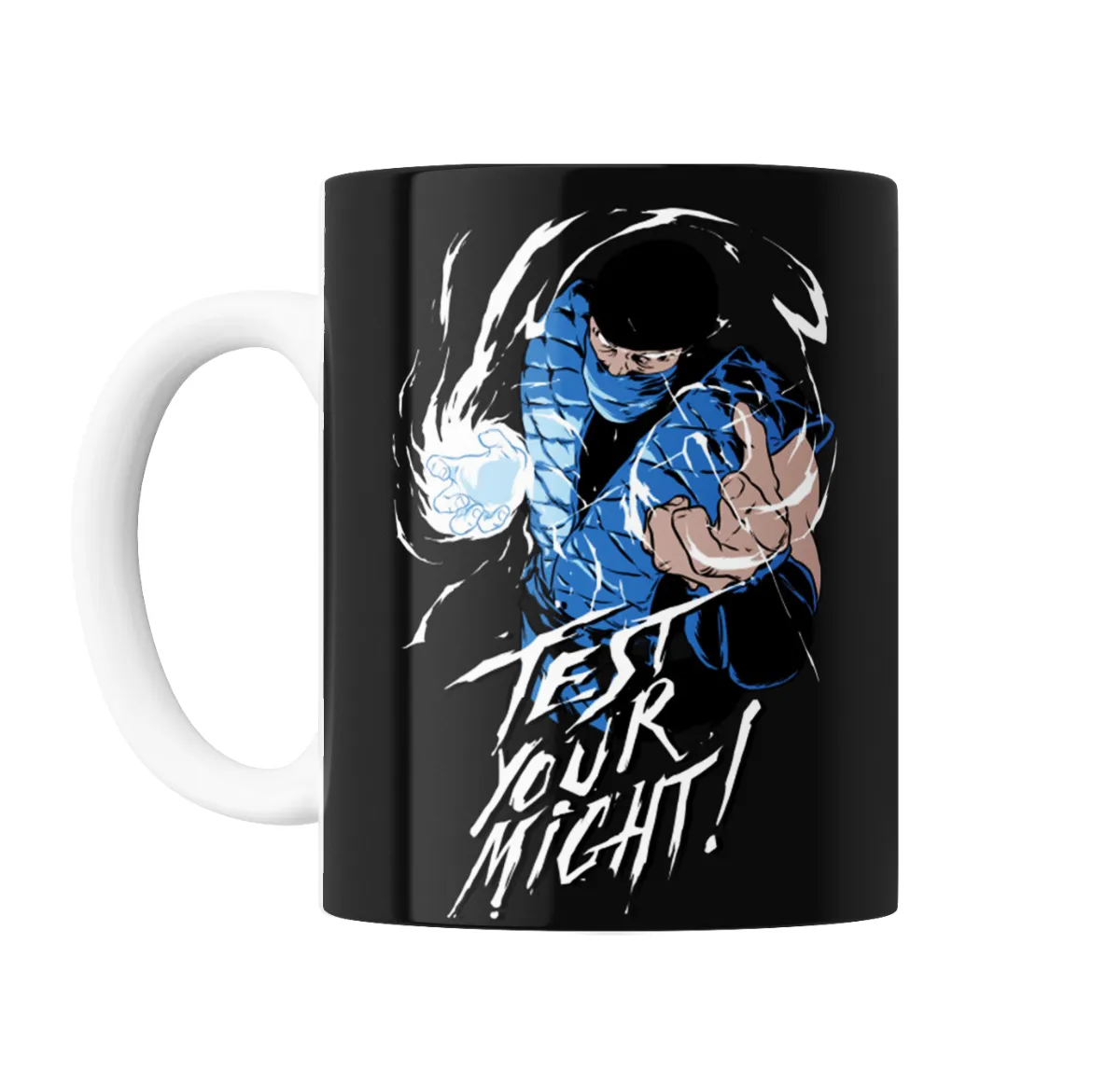 Taza de Cerámica Mortal Kombat Sub Zero Test Your Might - vista 2