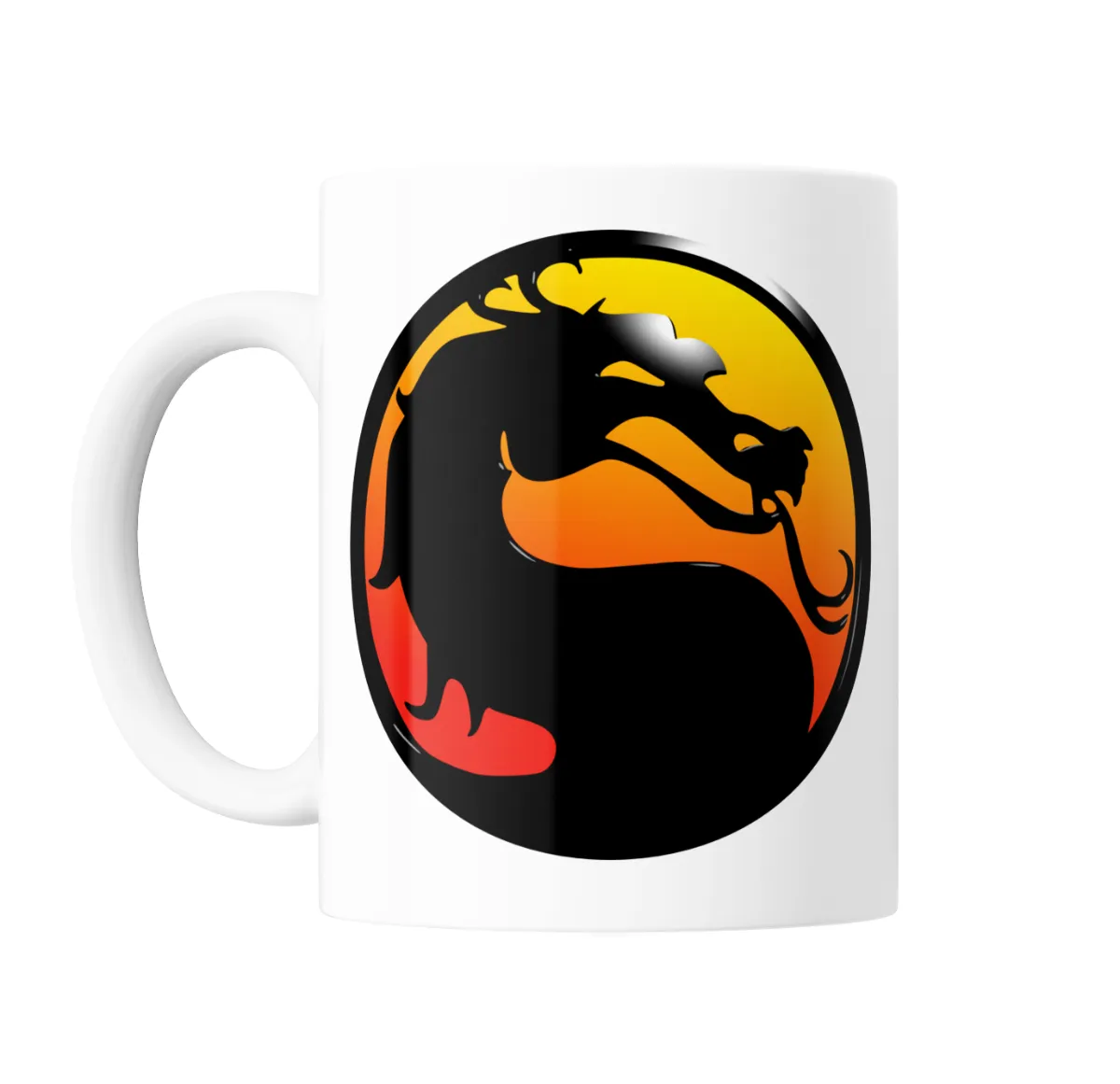 Taza de Cerámica Mortal Kombat Logo Dragón - vista 2