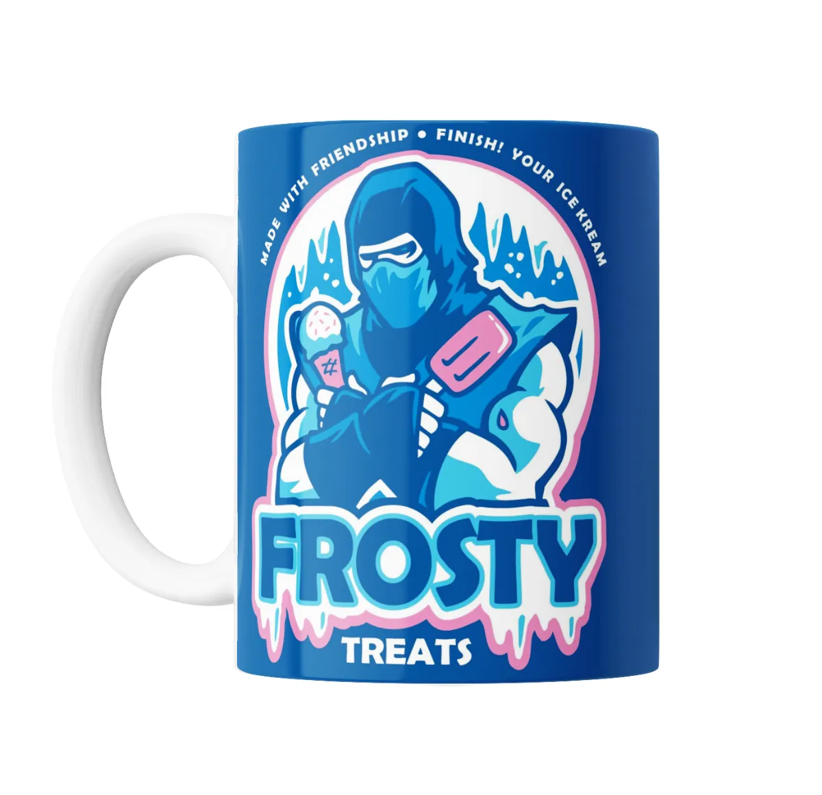 Taza de Cerámica Mortal Kombat Subzero Frosty Treats - vista 2