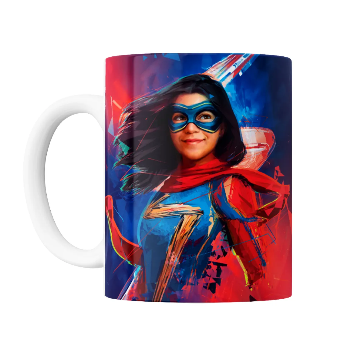 Taza de Cerámica Ms Marvel Kamala Khan Superheroína - vista 2