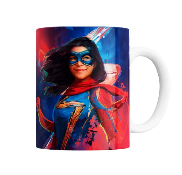 Taza de Cerámica Ms Marvel Kamala Khan Superheroína