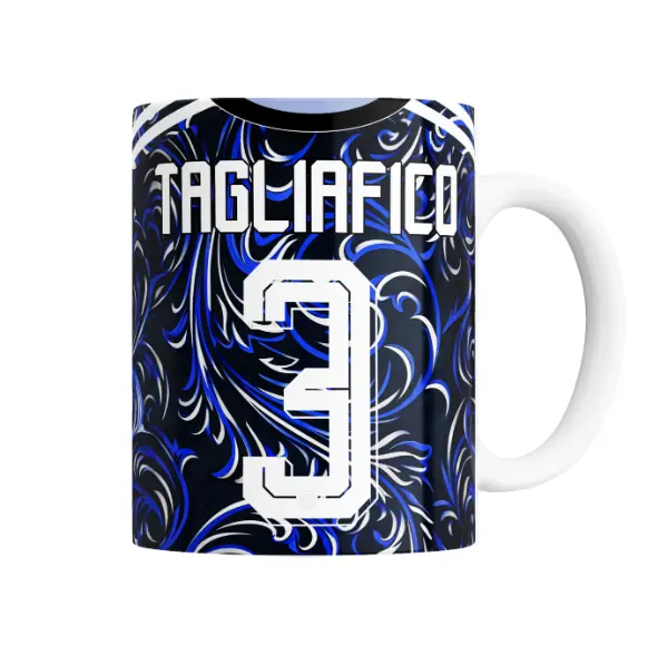 Taza de Cerámica Mundial 2026 Camiseta Suplente Tagliafico 3