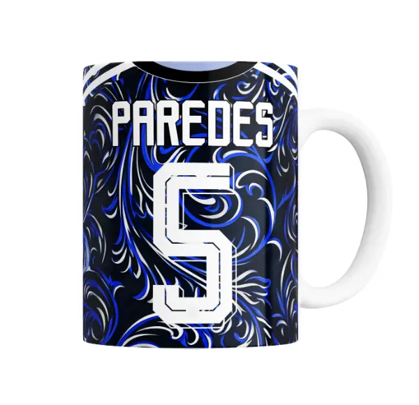 Taza de Cerámica Selección Argentina Paredes 5 Camiseta Suplente
