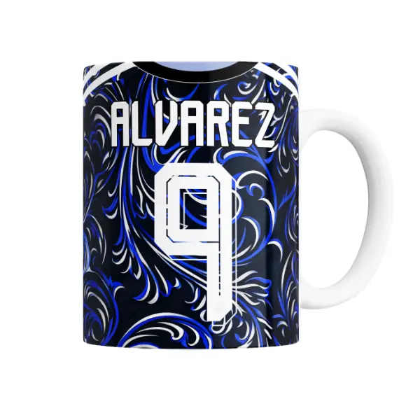 Taza de Cerámica Mundial 2026 Suplente Álvarez 9