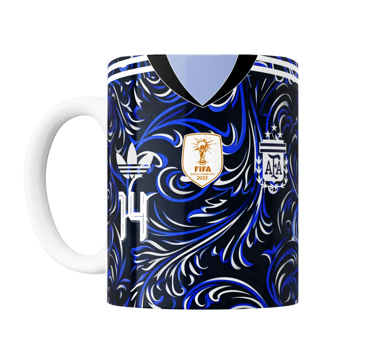 Taza de Cerámica Mundial 2026 Camiseta Suplente Palacios 14 - vista 2