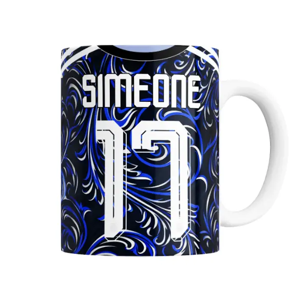 Taza de Cerámica Mundial 2026 Camiseta Suplente Simeone 17