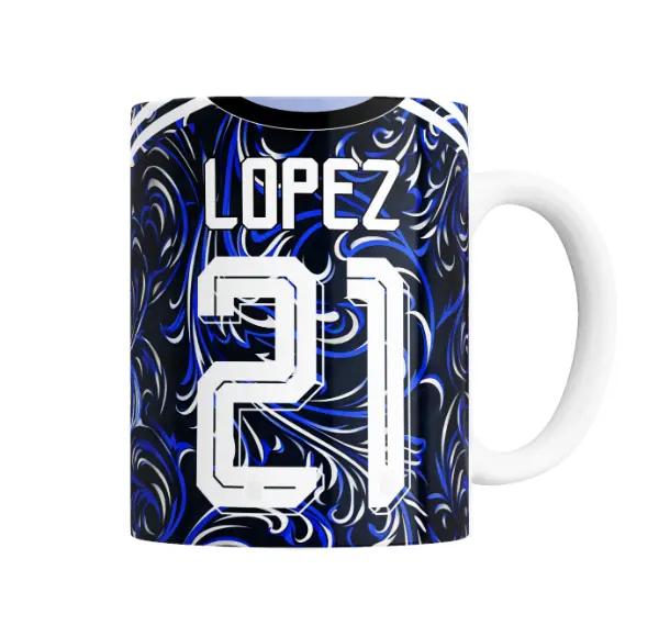 Taza de Cerámica Mundial 2026 Suplente López 21
